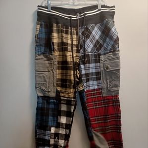 PLAID JOGGER